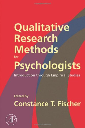 Qualitative Research Methods for Psychologists