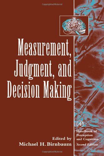 Measurement, Judgment, and Decision Making