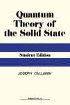 Quantum Theory Of The Solid State