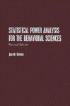 Statistical Power Analysis for the Social Sciences