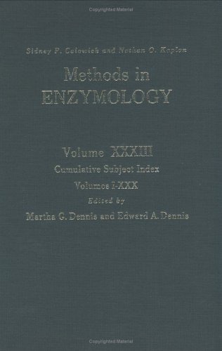 Methods in Enzymology, Volume 33