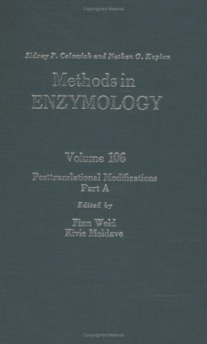 Methods in Enzymology, Volume 106