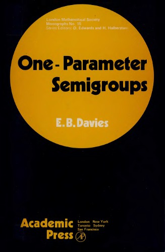 One Parameter Semigroups