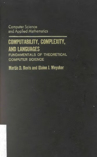 Computability, Complexity, and Languages