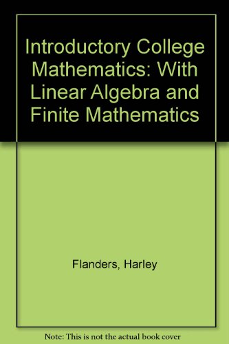 Introductory College Mathematics