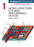 Handbook of Thin Film Devices, Five-Volume Set