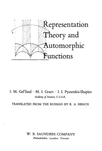 Representation Theory and Automorphic Functions