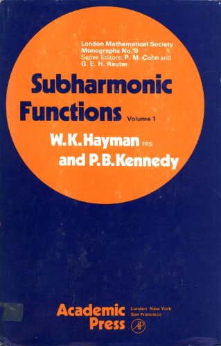 Subharmonic Functions