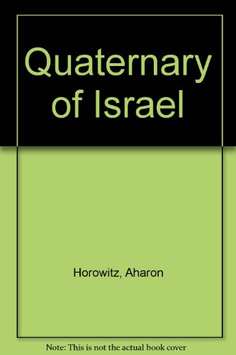 The Quaternary Of Israel