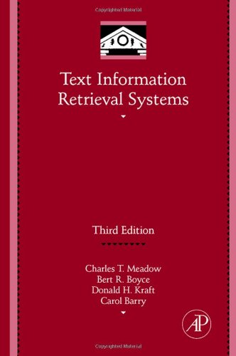 Text Information Retrieval Systems