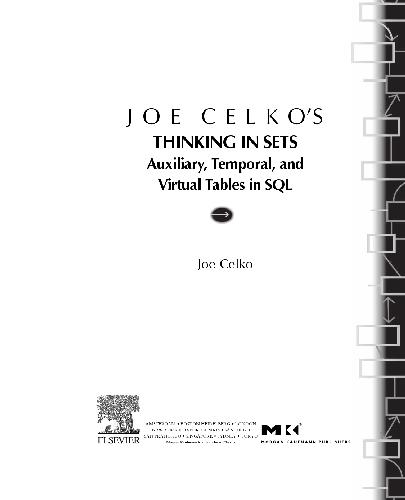 Joe Celko's Thinking in Sets