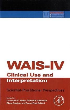 Wais-IV Clinical Use and Interpretation