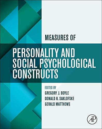 Measures of Personality and Social Psychological Constructs