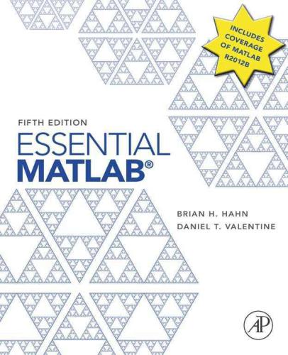 Essential MATLAB for Engineers and Scientists