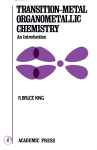 Transition Metal Organometallic Chemistry; An Introduction