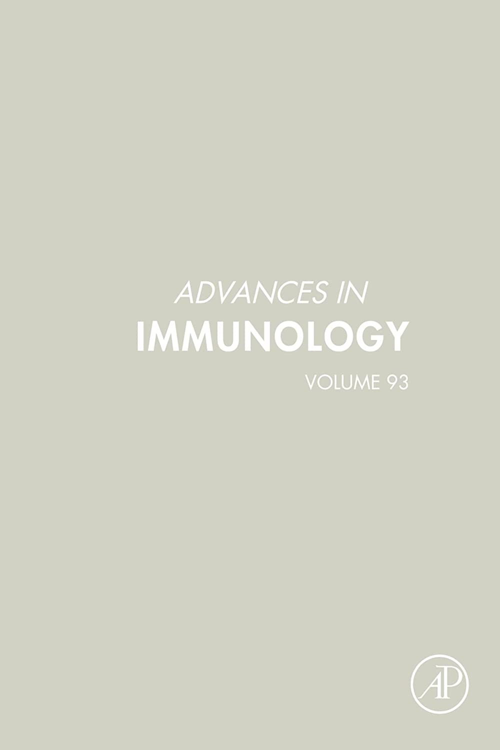 Advances in Immunology: Volume 93