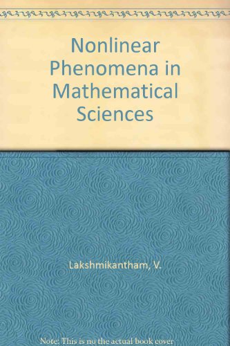 Nonlinear Phenomena in Mathematical Sciences