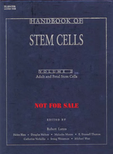 Handbook of Stem Cells