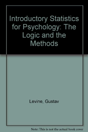 Introductory Statistics for Psychology