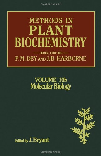 Methods in Plant Biochemistry, Volume 10B