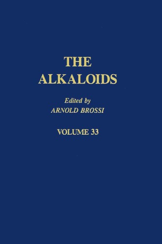 The Alkaloids, Volume 33