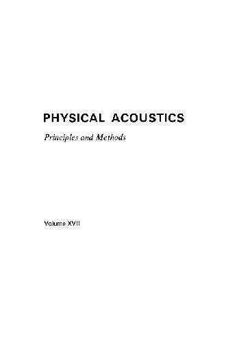 Physical Acoustics
