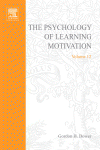The Psychology of Learning and Motivation, Volume 12