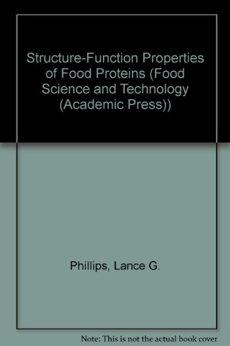 Structure-Function Properties of Food Proteins