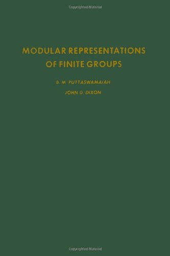 Modular Representations Of Finite Groups