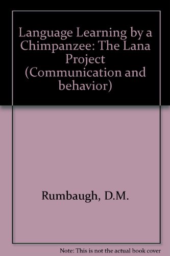 Language Learning by a Chimpanzee