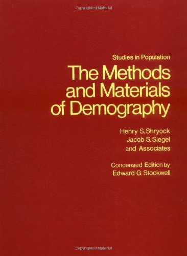The Methods and Materials of Demography