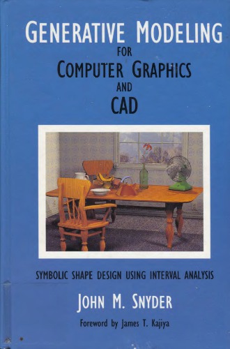 Generative Modeling for Computer Graphics and CAD