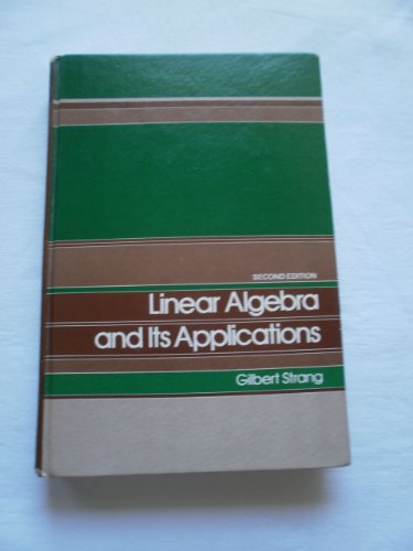 Linear Algebra And Its Applications