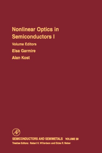 Semiconductors and Semimetals, Volume 58