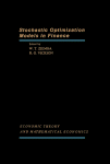 Stochastic Optimization Models in Finance