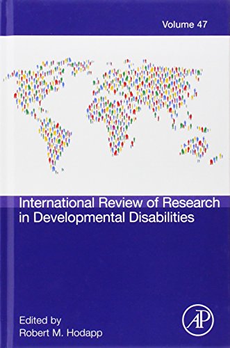 International Review of Research in Developmental Disabilities.