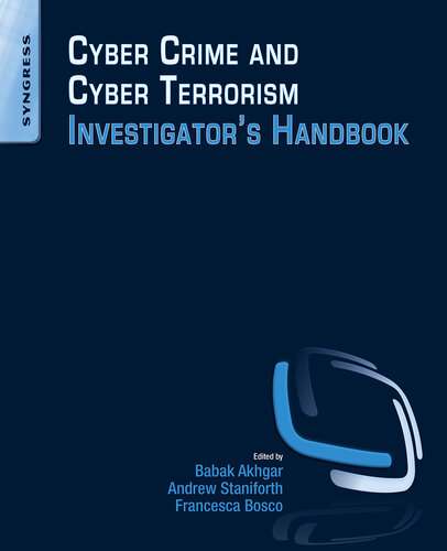 Cyber crime and cyber terrorism investigator's handbook