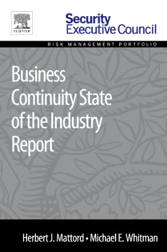 Business Continuity State of the Industry Report