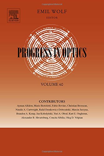 Progress in Optics, 60