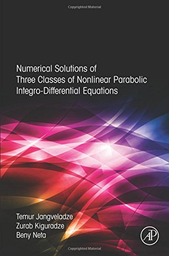 Numerical Solutions of Three Classes of Nonlinear Parabolic Integro-Differential Equations