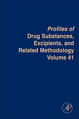 Profiles of drug substances, excipients, and related methodology. Volume 41 / edited by Harry G. Brittain, Center for Pharmaceutical Physics Milford, New Jersey USA.