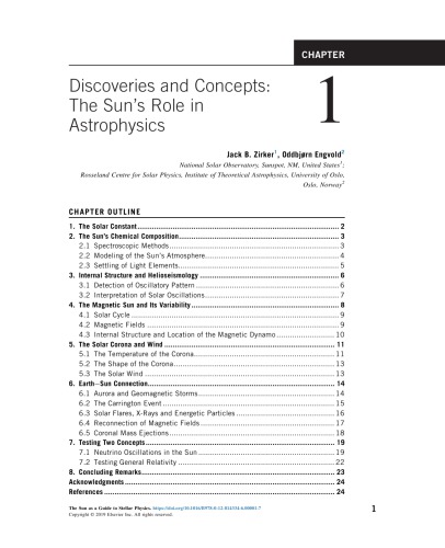 The Sun : a Guide to Stellar Physics.