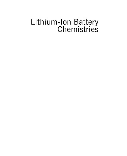 Lithium-Ion Battery Chemistries