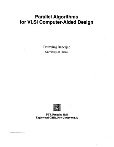 Parallel Algorithms For Vlsi Computer Aided Design