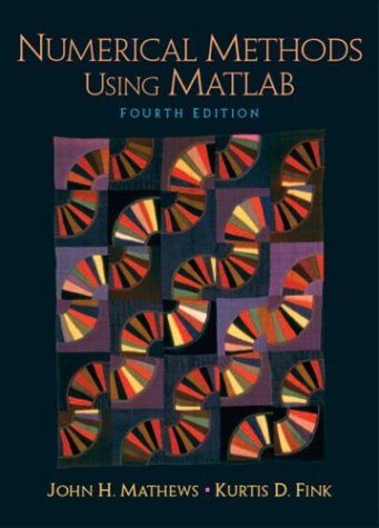 Numerical Methods Using MATLAB