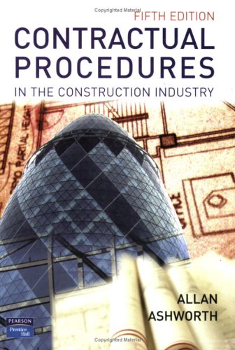 Contractual Procedures in the Construction Industry