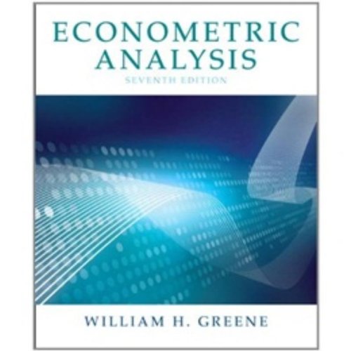 Econometric Analysis