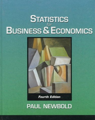 Statistics For Business &amp; Economics