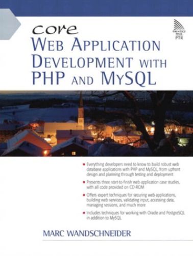 Core Web Application Development with PHP and MySQL