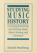 Studying Music History